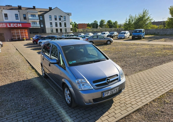 Opel Meriva cena 6900 przebieg: 212345, rok produkcji 2004 z Piła małe 466